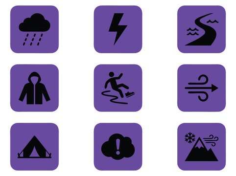 Weather Icons Set 1.