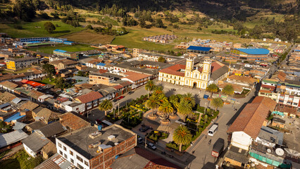 Obraz premium Chita, Boyaca - Colombia. February 28, 2026. The municipality is located in the Valderrama province of the Boyaca department.
