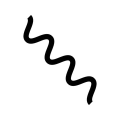 Obraz premium Hand Drawn Scribble Abstract Line Icon