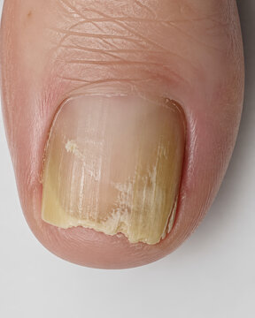 Onychomycosis Fungal Toenail Infection Close Up