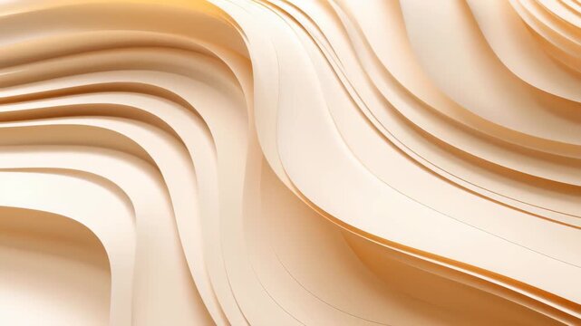 Abstract Fluid Texture: A close-up view unveils an exquisite composition of smooth, fluid forms that cascade and curve, creating a sense of dynamic flow and artistic elegance. 