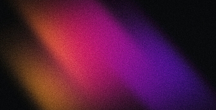 Dark grainy background, purple red black vibrant color gradient shape, glowing abstract noise texture website header digital wallpaper, web banner landing page backdrop or event poster design