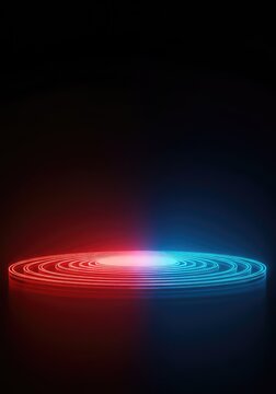 Abstract digital void representing unlimited potential, emptiness, and the concept of a boundless blank slate, future, surreal, clean