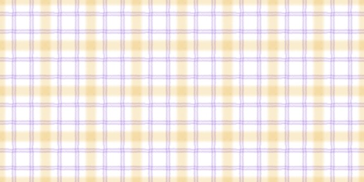 Large orange and purple plaid pattern. Warm pastel checked geometric background for autumn and lifestyle design.