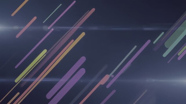 Abstract colorful lines: A vibrant display of dynamic, diagonal lines dances across the canvas, showcasing a spectrum of captivating colors in a modern design. 