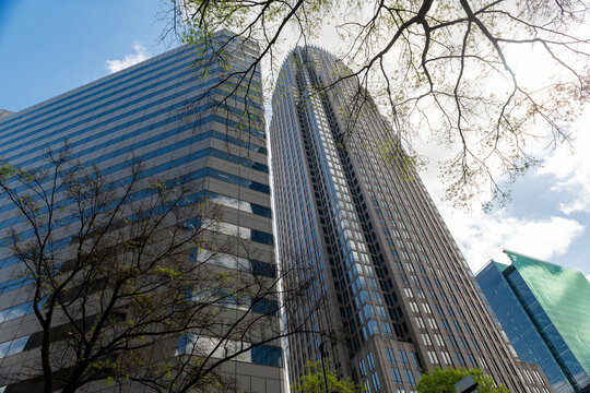 One Independence Center at Trade and Tryon in uptown Charlotte, NC