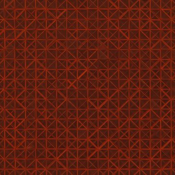 Seamless geometric pattern featuring an endless array of repeated identical forms creating a complex abstract visual texture and density, identical, structure, proliferation