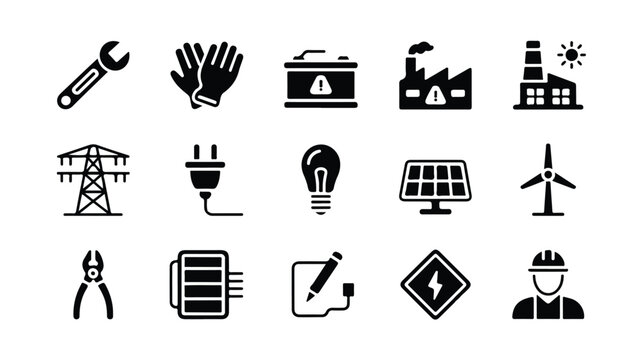 A set of 12 prohibition signs arranged in a grid on a white surface