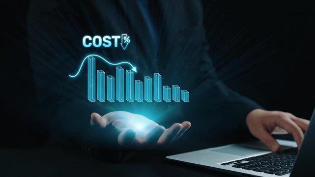 Cost reduction and cost saving through digital transformation, business cost optimization, operational cost reduction, financial savings, and resource efficiency strategies for business success. Elide