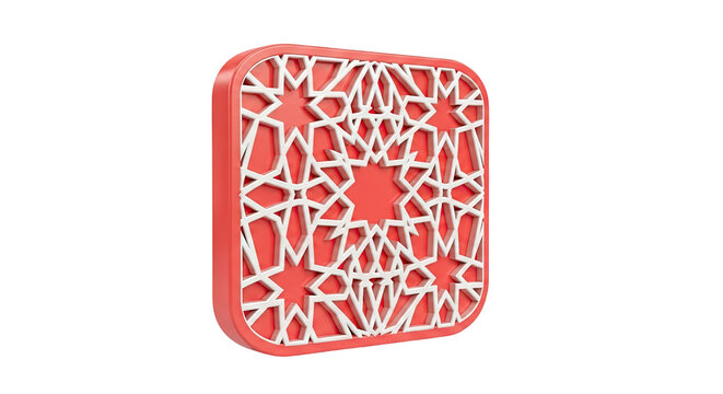 Islamic Geometric Pattern Panel