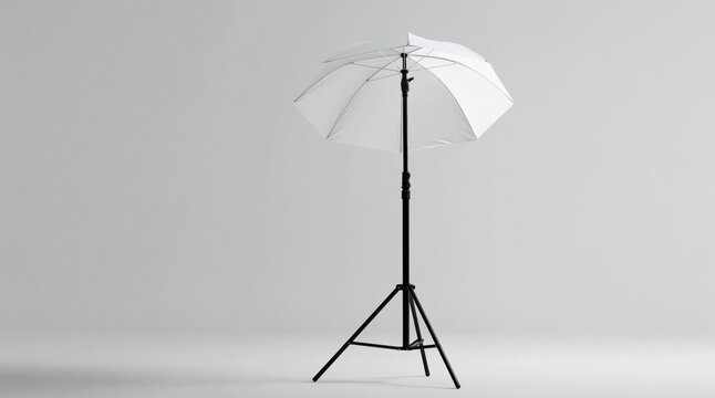 Lighting equipment photography and videography gear professional light modifier white umbrella reflector on stand