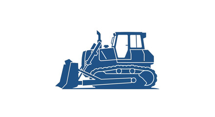 Bulldozer Construction Equipment Heavy Machinery. © mukti