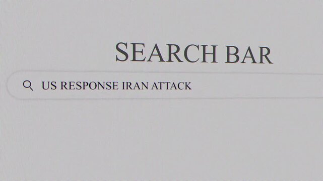 US response Iran attack Search Screens