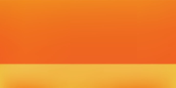 3D limbo orange yellow presentation background