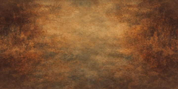 Aged orange and brown rusty metal texture with a distressed grunge pattern on a vintage antique surface creates a worn grungy backdrop for an ancient textured wall design
Expand this description for S