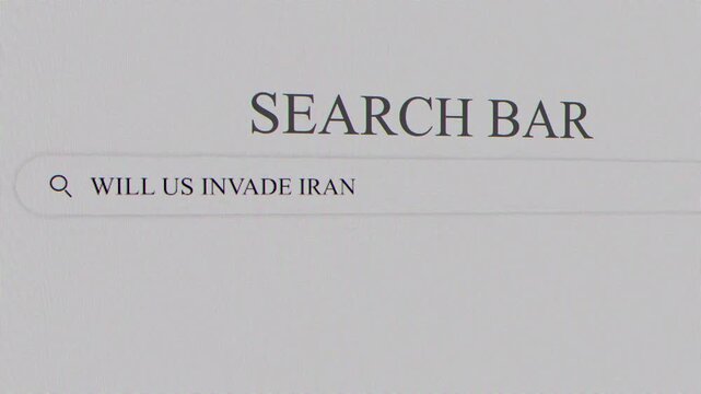 Will US invade Iran Search Screens