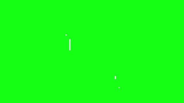 Animated drip lines, cute doodle lines for tired expression, green background cartoon concept, 4k video