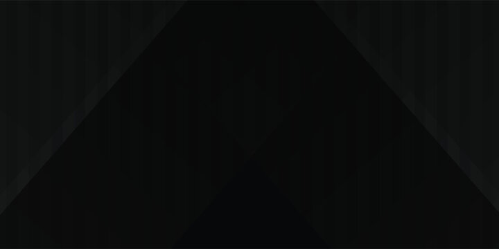 Black abstract background design. Modern wavy line pattern in monochrome colors. Premium stripe texture for banner, business backdrop