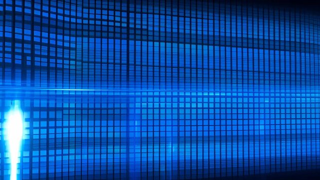 Abstract blue grid background with glowing light and dark lines, futuristic digital pattern, green abstract grid digital pattern glowing background modern texture geometric lines luminous squares