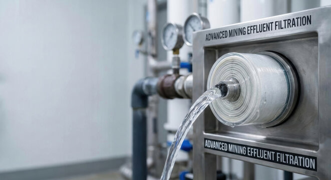Advanced mining effluent filtration water treatment sustainability rare earths mining sustainability water treatment system filtering effluent