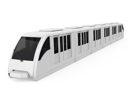 Monorail Train Isolated
