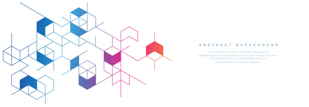 Graphic design element and abstract geometric background.	
