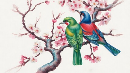 Fototapeta premium bird cherry blossom