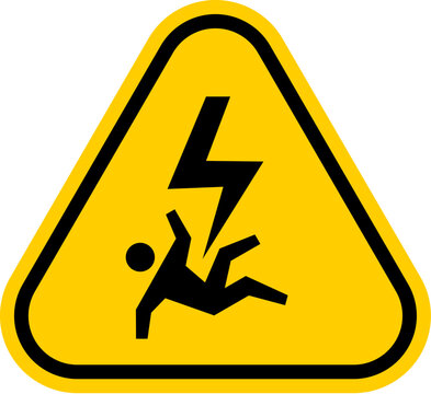 Electric Shock Warning Icon