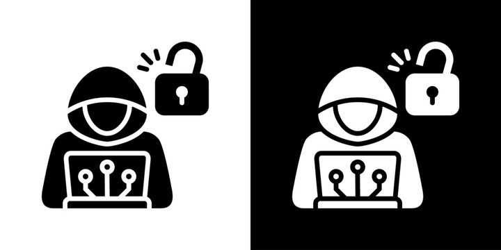 Cyber Attack Icon Set Multiple Style Collection