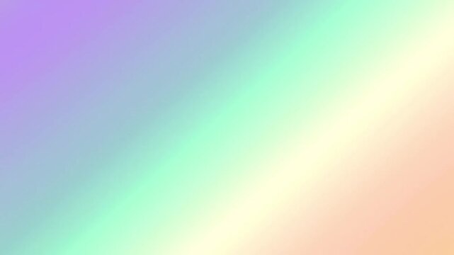 Soft pastel gradient background with a gentle diagonal blend of purple, green, yellow, and peach colors