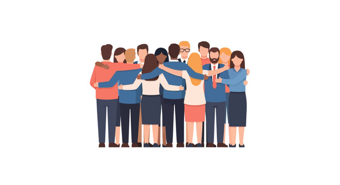 Diverse Group of People Together.