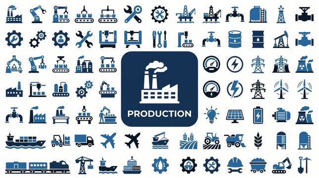 "Production Icon" Images – Browse 1,186 Stock Photos, Vectors, and ...