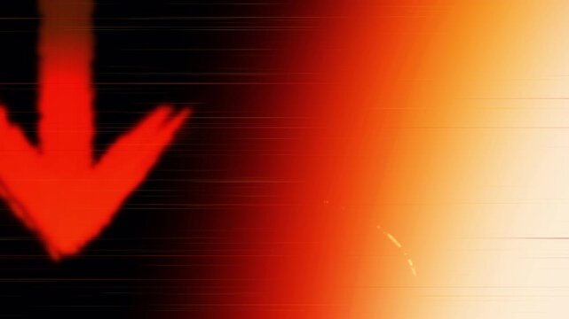 Film Burn Transition Aggressive Red Retro Film Glitch Overlay Light Leak Scratch Distortion Effect 4K Video
