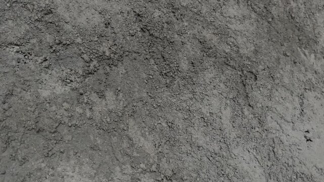 Detailed Texture of Gritty Concrete Plastering