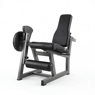 Premium Leg Extension Machine with Padded Support for Fitness Ecommerce and Marketing Success
