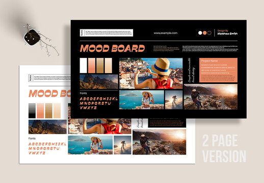Brand Mood Board Template