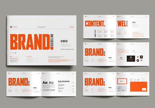 Corporate Brand Identity Layout Template