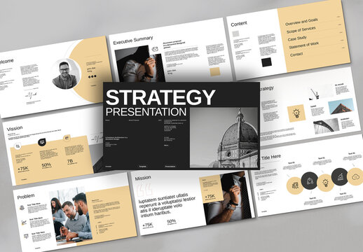Strategy Presentation Layout