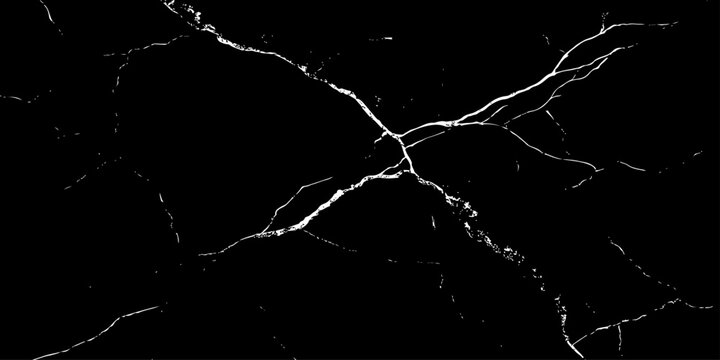Abstract cracked marble texture complex white veins network natural stone background design.
