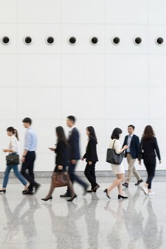 group of business people in office