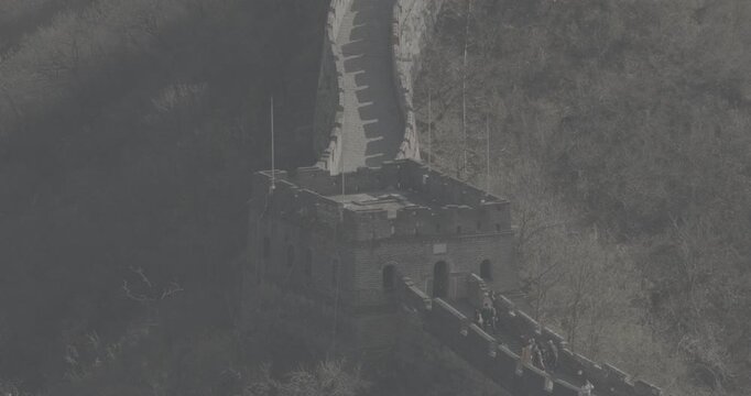 Stone fortification revealing the grandeur of ancient design