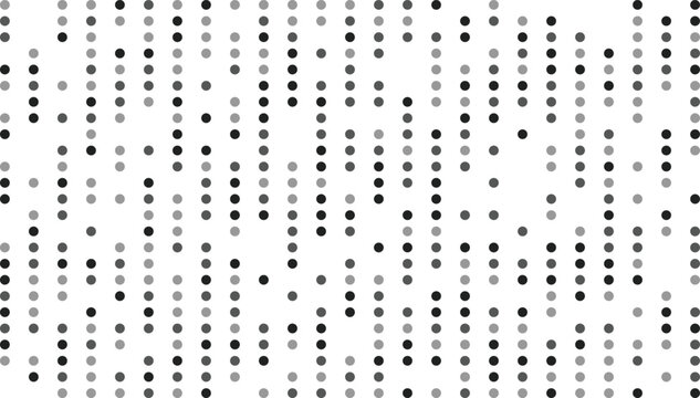 Halftone pattern of small black and gray dots on white background dot pattern black dots