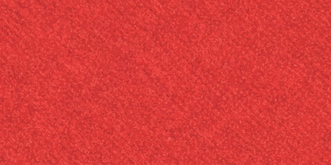 Fototapeta premium Red fabric and leather material creates a textured red carpet surface with a rough textile pattern, featuring a grunge vintage design perfect for a blank Christmas backdrop or art wallpaper