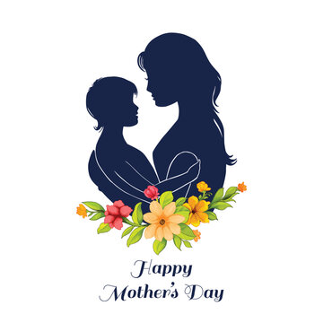 Happy mothers day celebration beautiful background