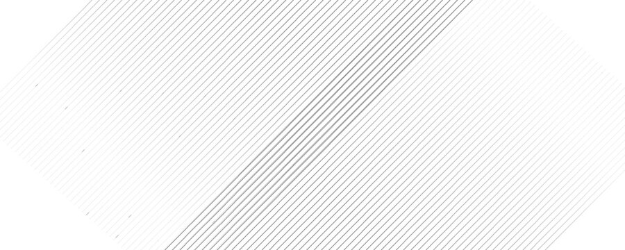 Slant line halftone gradation texture. Fading diagonal stripe gradient background. Black oblique pattern backdrop. Vanishing thin parallel line wallpaper for overlay