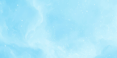 Abstract blue water background with bubbles featuring a frozen liquid texture and clean crystal ice pattern for a cold winter nature wallpaper design © Lily