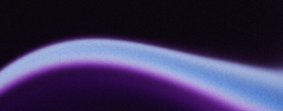 Dark blue purple grainy background, with abstract glowing color gradient shape, and vibrant noise texture for header banner poster cover wallpaper black backdrop design