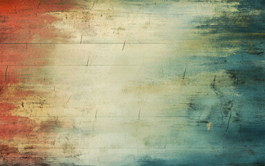 Obraz premium Aged Parchment Background with Burnt Orange Edges. 