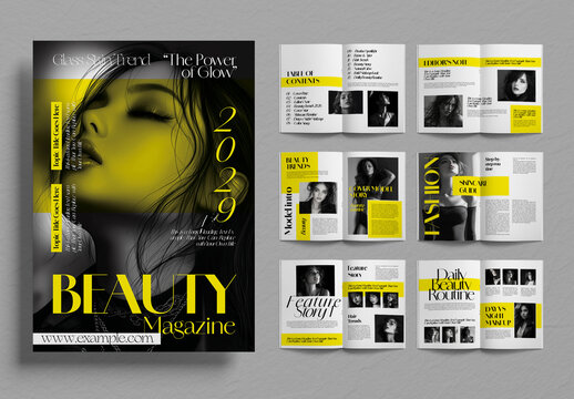 Modern Beauty Editorial Magazine
