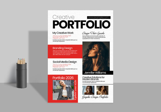 Modern Creative Portfolio & Event Design Showcase